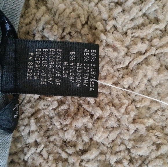 August Silk light knit blue/grey NWT - Picture 2 of 4